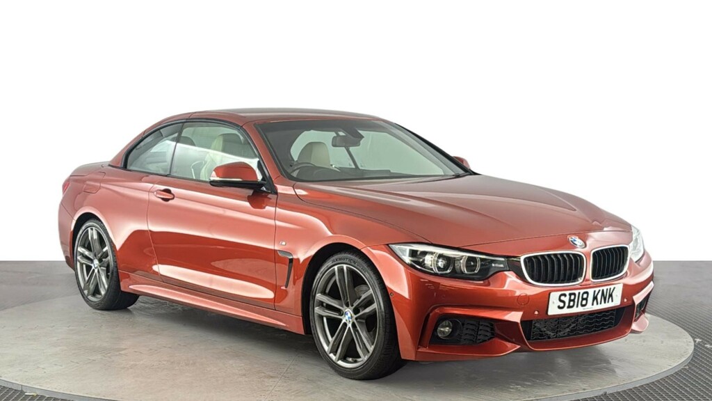 BMW 4 Series 2.0 420I M Sport Convertible Eur Orange #2