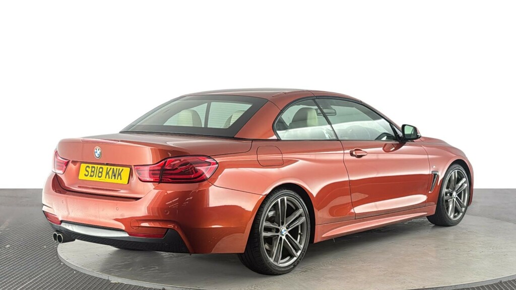 BMW 4 Series 2.0 420I M Sport Convertible Eur Orange #4