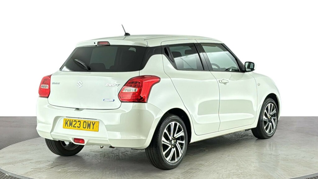 Suzuki Swift 1.2 Dualjet Mhev Sz-l Hatchback Hybrid KM23OWY White #4