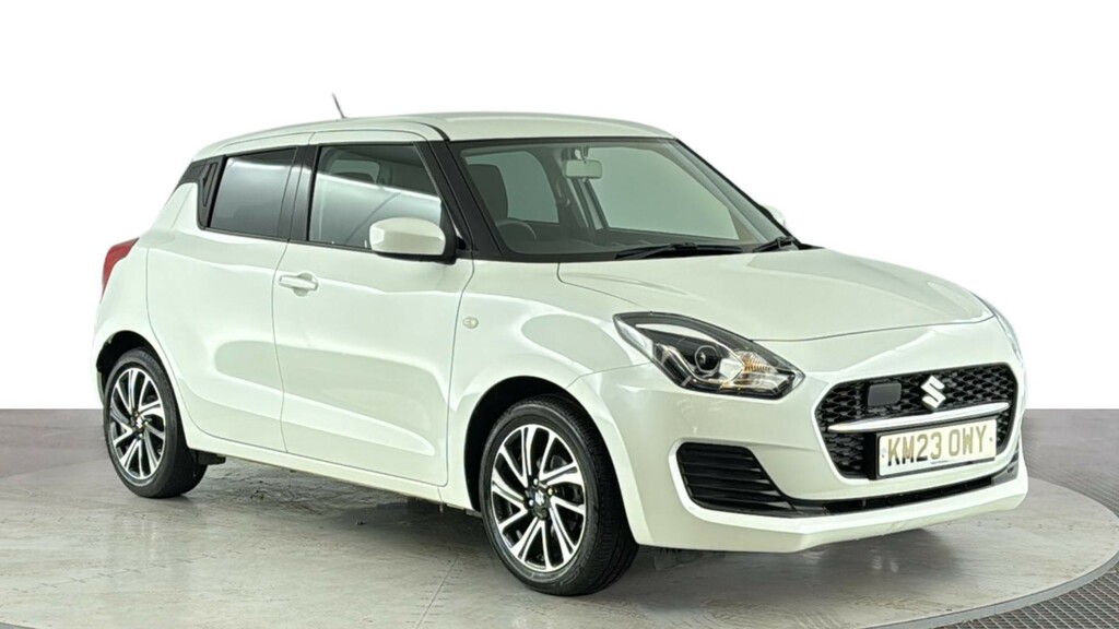 Suzuki Swift 1.2 Dualjet Mhev Sz-l Hatchback Hybrid KM23OWY White #2