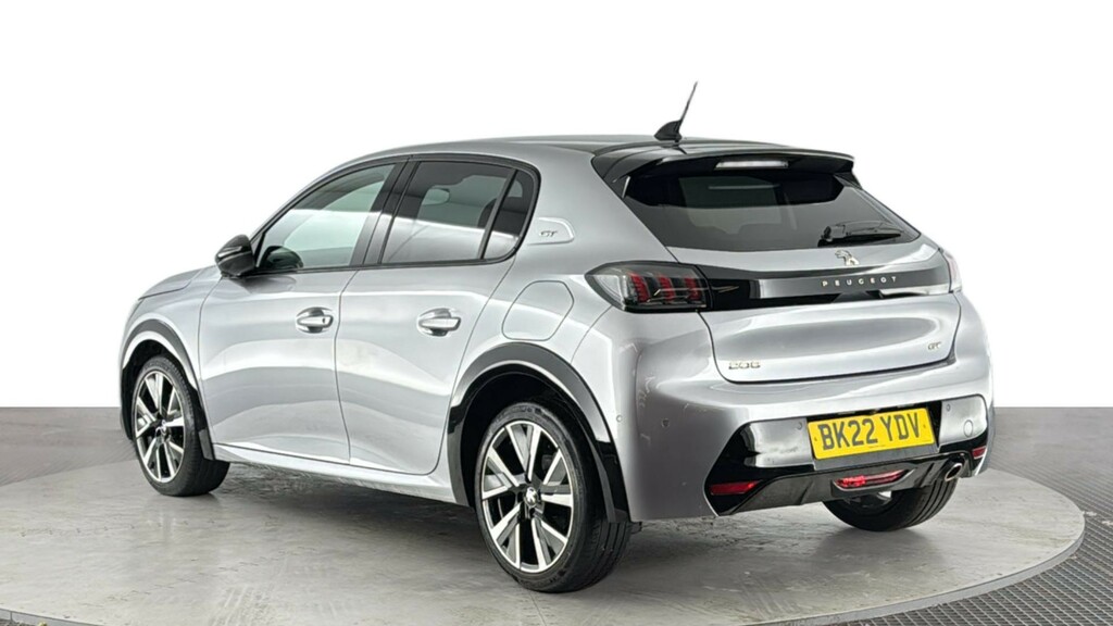 Peugeot 208 1.2 Puretech Gt Hatchback Euro 6 BK22YDV Grey #6