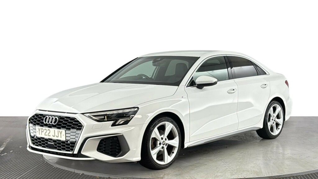 Audi A3 1.0 Tfsi 30 S Line Saloon Euro 6 YP22JJY White