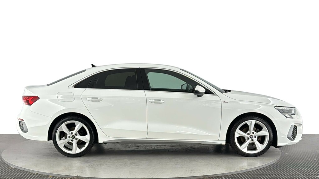Audi A3 1.0 Tfsi 30 S Line Saloon Euro 6 YP22JJY White #3