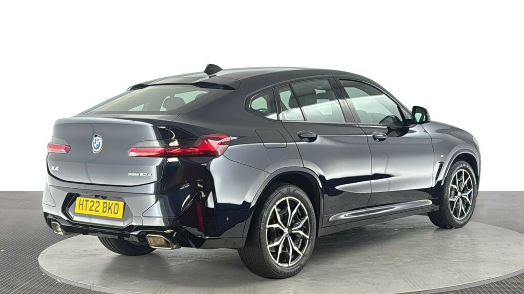 BMW X4 2.0 20D Mht M Sport Suv Hybrid Xdr Black #4