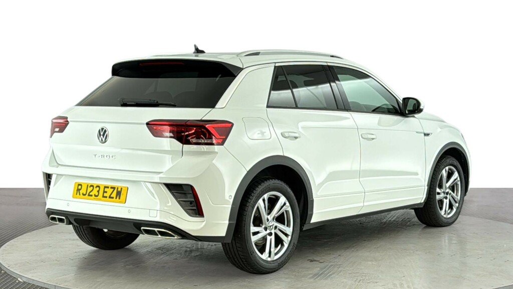 Volkswagen T-Roc 1.5 Tsi R-line Suv Dsg Euro 6 Ss 15 RJ23EZW White #4