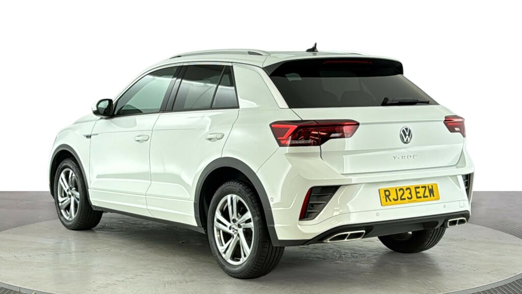 Volkswagen T-Roc 1.5 Tsi R-line Suv Dsg Euro 6 Ss 15 RJ23EZW White #6