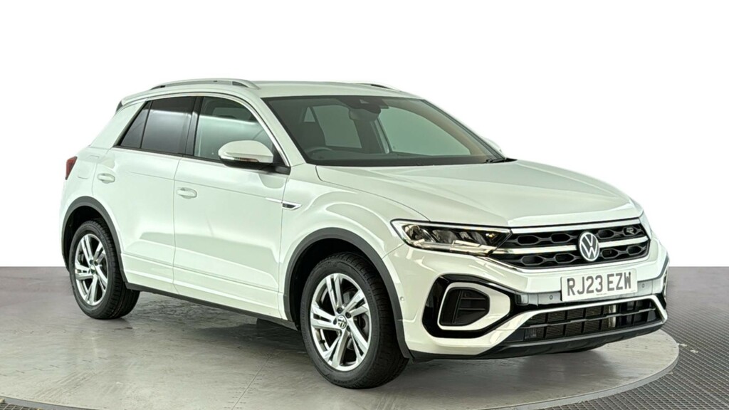 Volkswagen T-Roc 1.5 Tsi R-line Suv Dsg Euro 6 Ss 15 RJ23EZW White #2