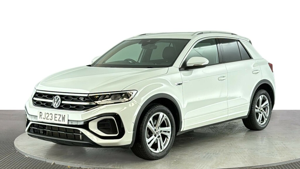 Volkswagen T-Roc 1.5 Tsi R-line Suv Dsg Euro 6 Ss 15 RJ23EZW White