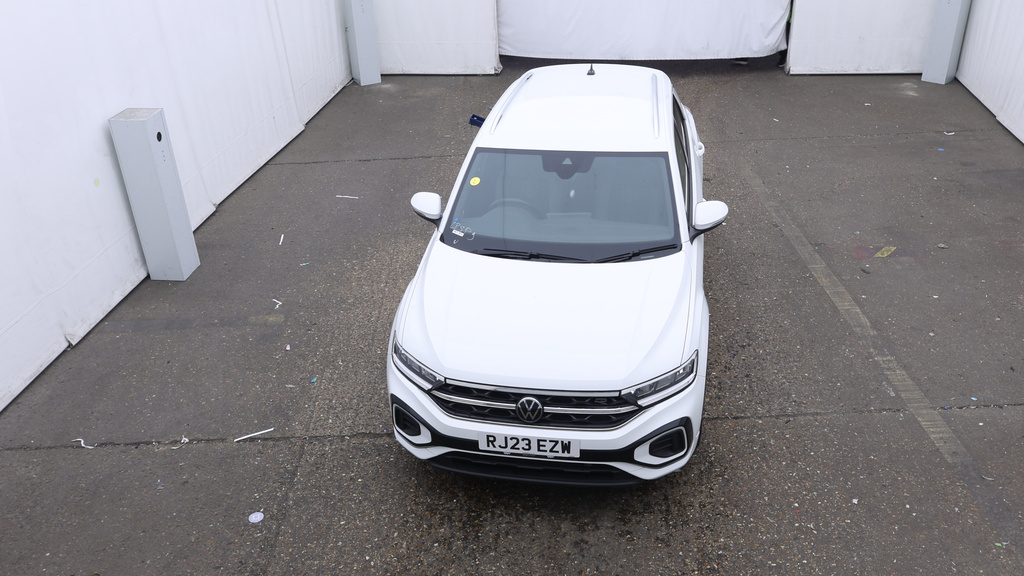 Volkswagen T-Roc 1.5 Tsi R-line Suv Dsg Euro 6 Ss 15 White