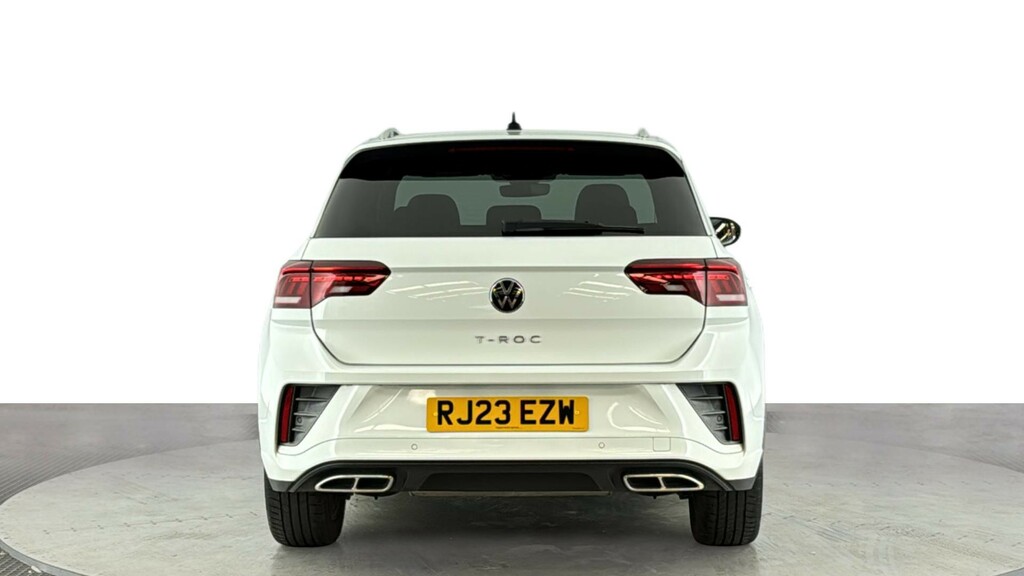 Volkswagen T-Roc 1.5 Tsi R-line Suv Dsg Euro 6 Ss 15 RJ23EZW White #5