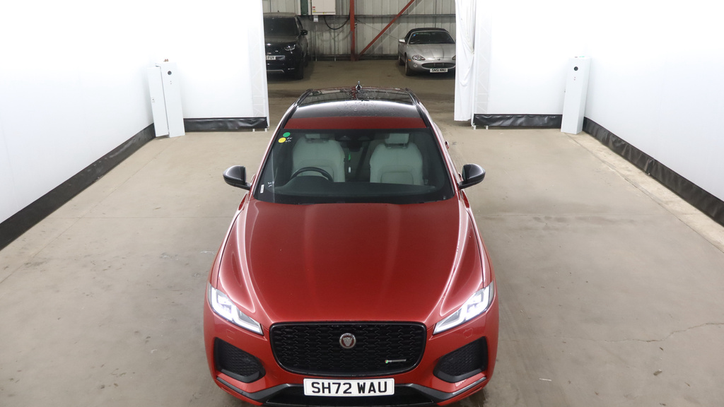Jaguar F-Pace 2.0 D200 Mhev R-dynamic Black Suv SH72WAU Red
