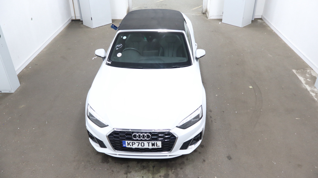 Audi A5 2.0 Tfsi 40 Edition 1 Convertible S Tro White