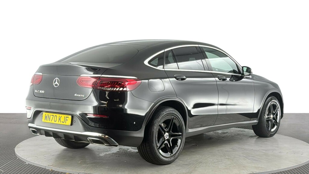Mercedes-Benz GLC Class 2.0 Glc300 Mhev Amg Line Coupe G-tronic WN70KJF Black #4