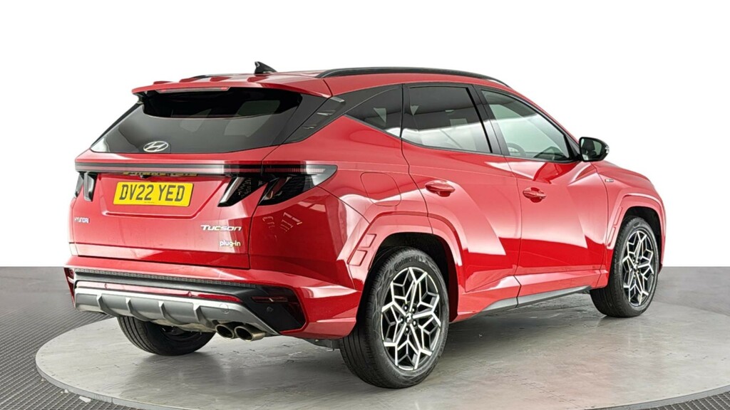 Hyundai Tucson 1.6 T-gdi 13.8Kwh N Line Suv Plug-in Hy DV22YED Red #4