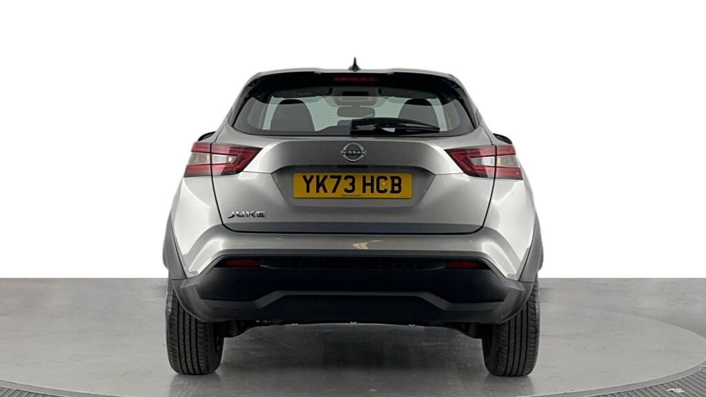 Nissan Juke 1.0 Dig-t Acenta Suv Dct Euro 6 S YK73HCB Silver #5