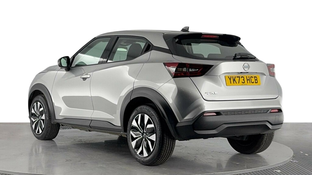 Nissan Juke 1.0 Dig-t Acenta Suv Dct Euro 6 S YK73HCB Silver #6