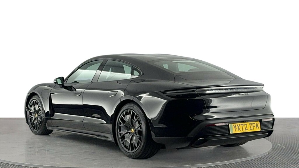 Porsche Taycan Performance Plus 93.4Kwh Gts Saloon A YX72ZFK Black #6