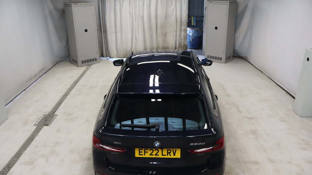 BMW 5 Series 2.0 520D Mht M Sport Touring Hybrid Ste Black #2
