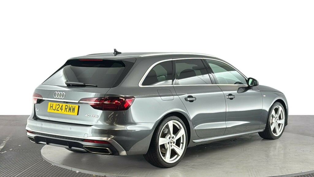 Audi A4 Avant 2.0 Tfsi 40 S Line Estate S Tronic Euro HJ24RWW Grey #4