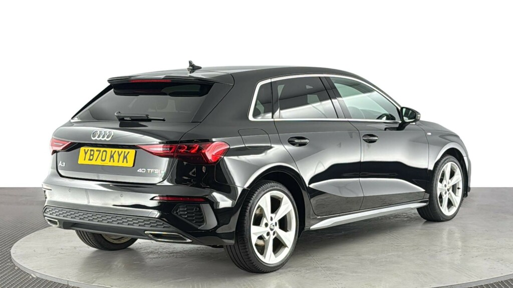 Audi A3 1.4 Tfsie 40 S Line Sportback Plug-in H Black #4
