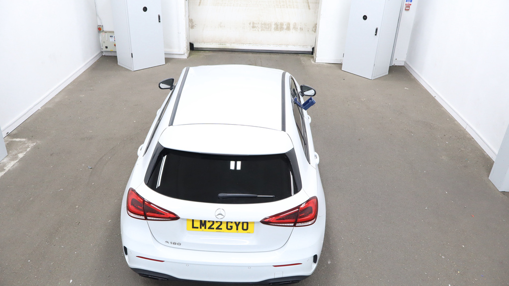 Mercedes-Benz A Class 1.3 A180 Amg Line Edition Executive Hatchback LM22GYO White #2