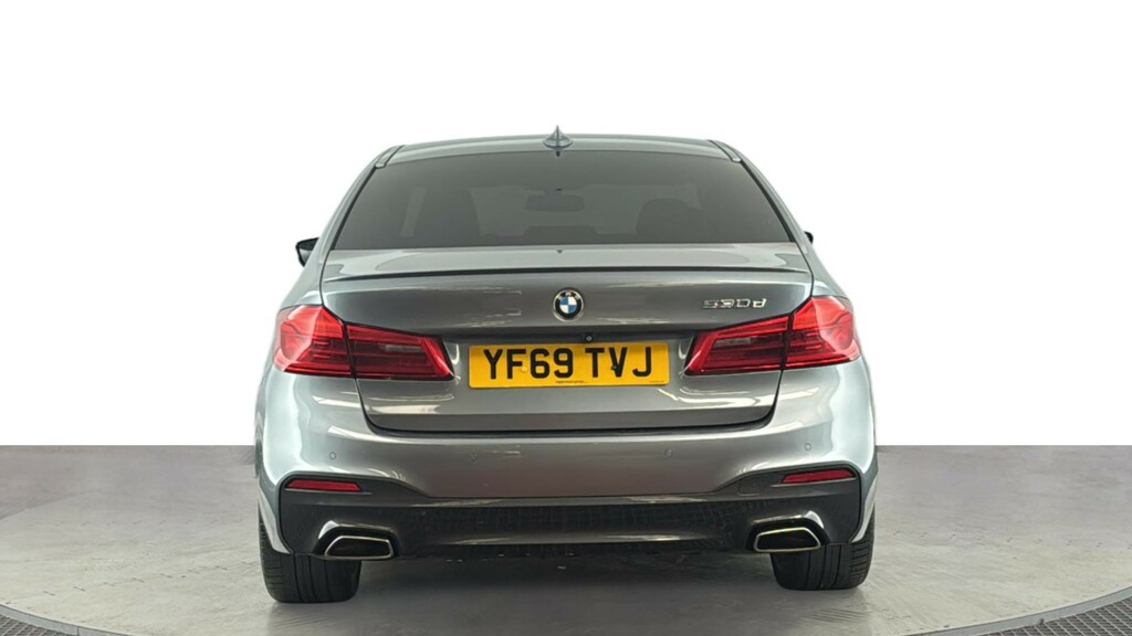 BMW 5 Series 3.0 530D M Sport Saloon Euro 6 S Blue #5