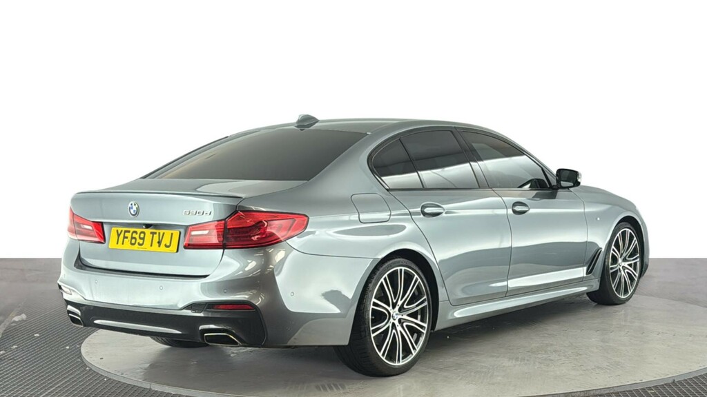 BMW 5 Series 3.0 530D M Sport Saloon Euro 6 S Blue #4