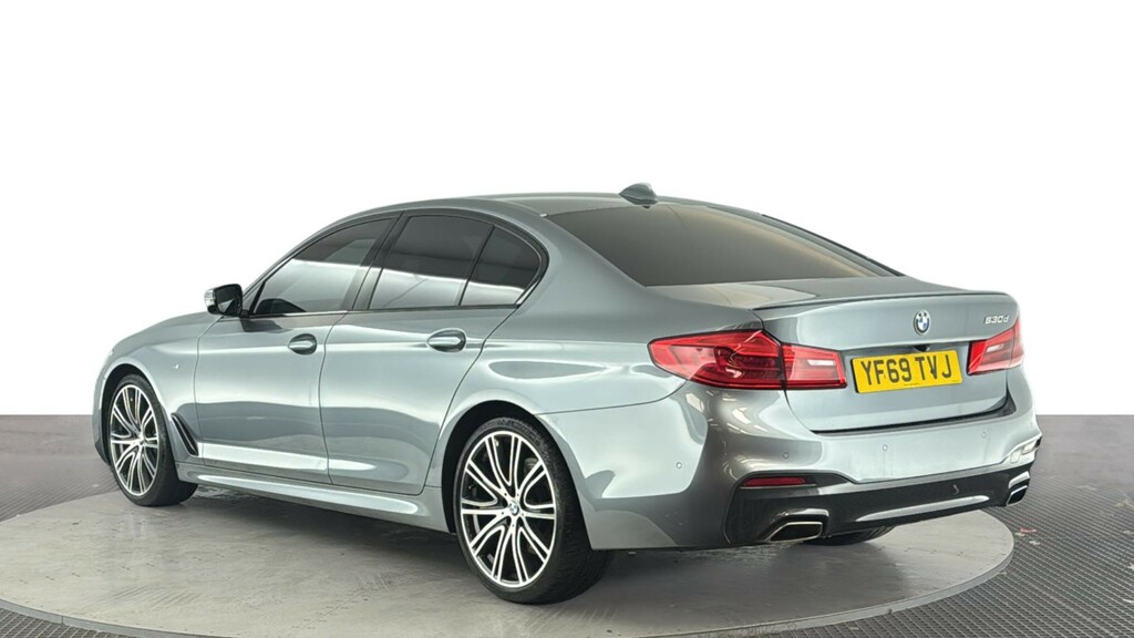 BMW 5 Series 3.0 530D M Sport Saloon Euro 6 S Blue #6