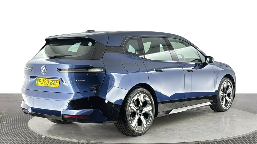 BMW iX 40 76.6Kwh M Sport Suv Xdrive 1 RJ23BZF Blue #4