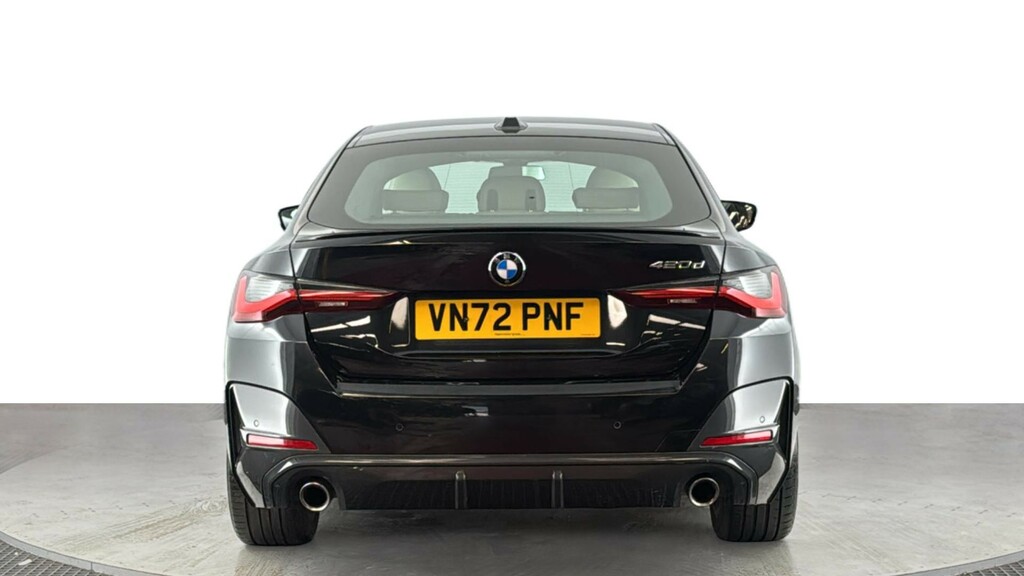 BMW 4 Series Gran Coupe 2.0 420D Mht M Sport Hatchback Hybrid A Black #5