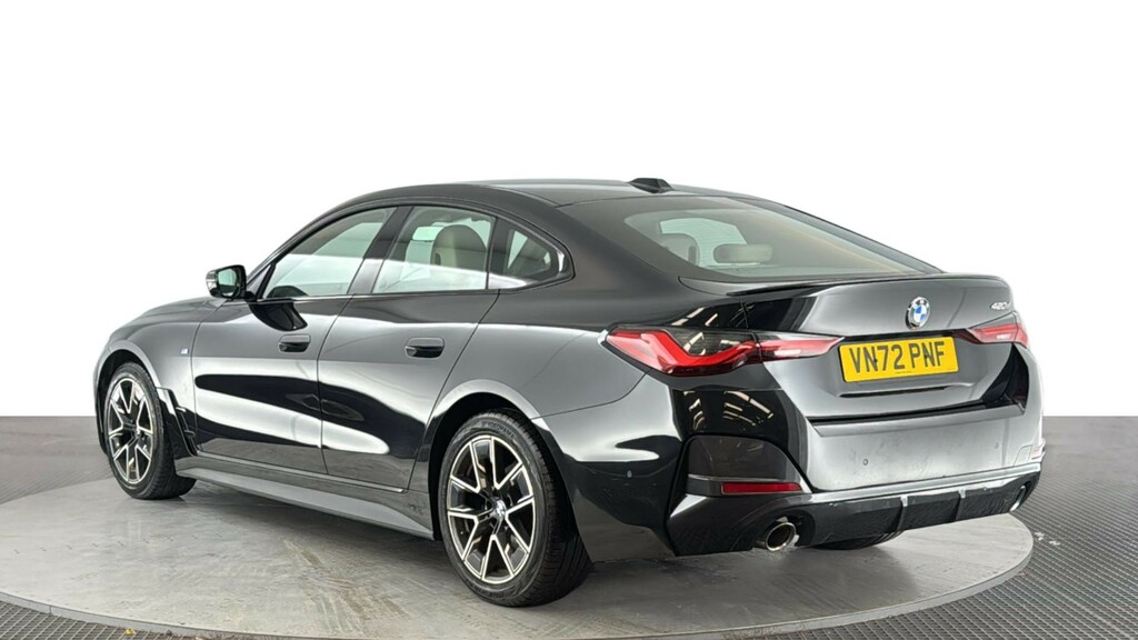 BMW 4 Series Gran Coupe 2.0 420D Mht M Sport Hatchback Hybrid A Black #6