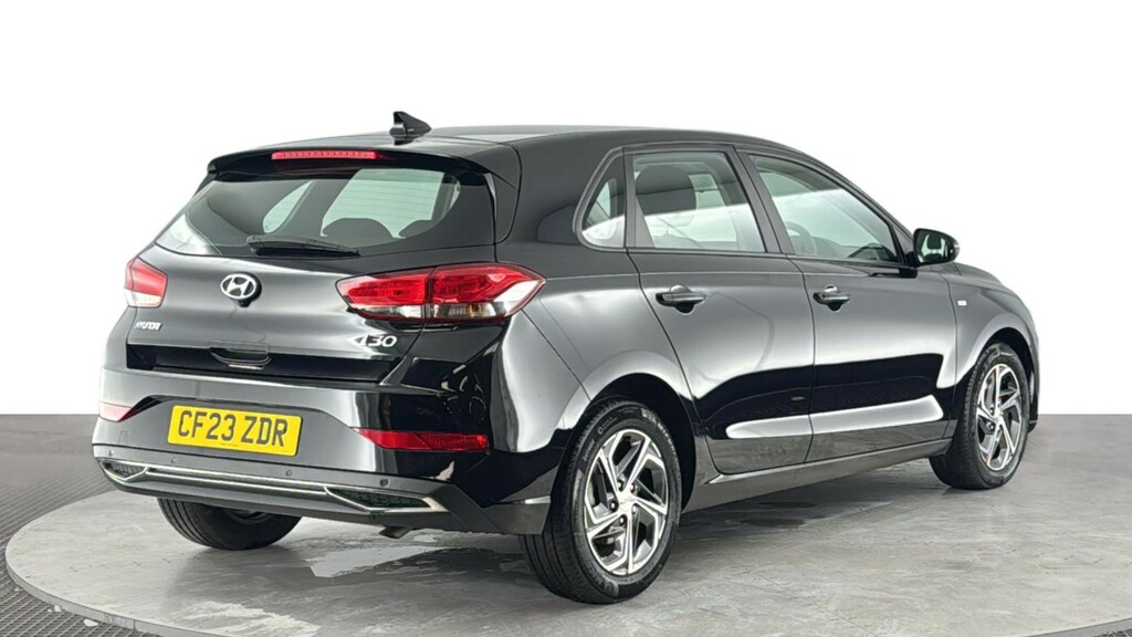 Hyundai I30 1.0 T-gdi Mhev Se Connect Hatchback Hyb Black #4