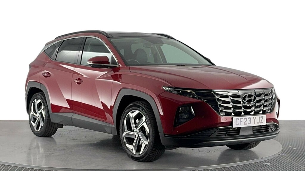 Hyundai Tucson 1.6 H T-gdi Ultimate Suv Hybrid Eu CF23YJZ Red #2