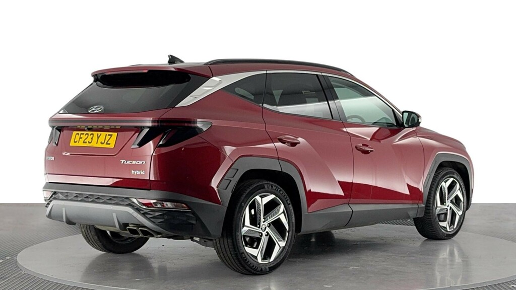 Hyundai Tucson 1.6 H T-gdi Ultimate Suv Hybrid Eu CF23YJZ Red #4