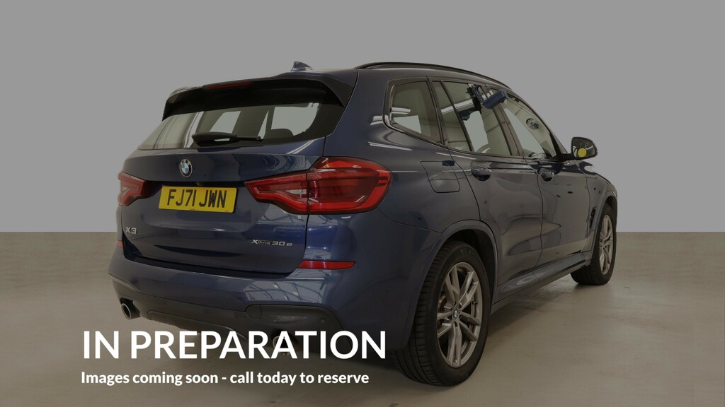 BMW X3 2.0 30E 12Kwh M Sport Suv Plug-in Hybri Blue