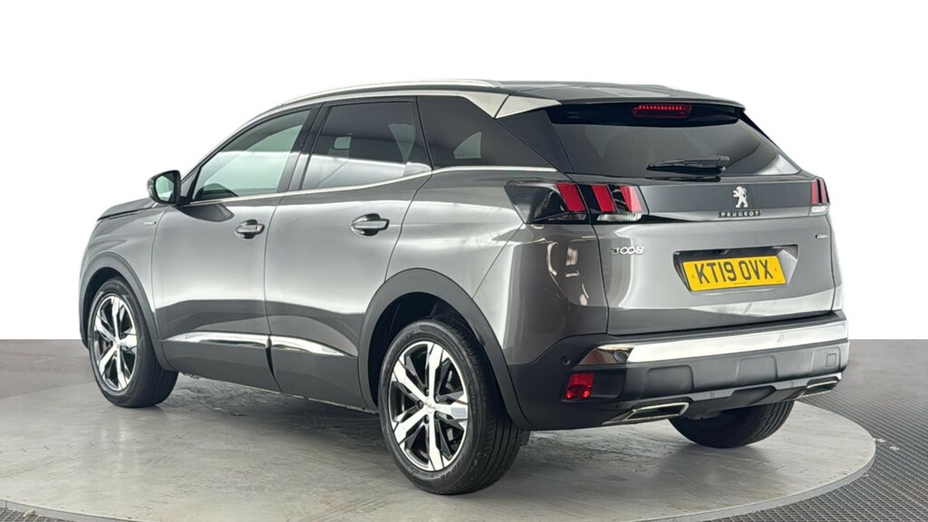 Peugeot 3008 1.5 Bluehdi Gt Line Suv Eat Euro 6 Ss KT19OVX Grey #6