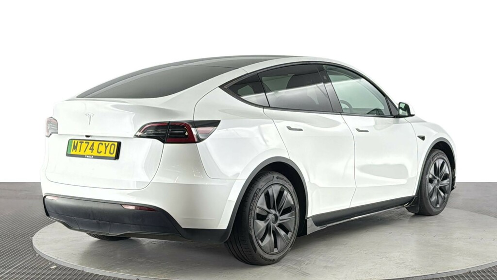 Tesla Model Y Long Range Suv Rwd 346 Ps White #4