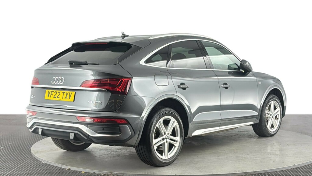Audi Q5 2.0 Tfsi 45 S Line Sportback S Tronic Q Grey #4