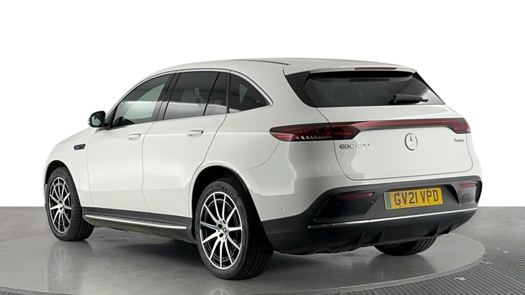 Mercedes-Benz EQC Eqc 400 80Kwh Amg Line Suv 4Mati GV21VPD White #6