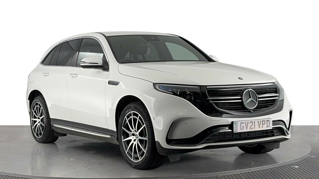 Mercedes-Benz EQC Eqc 400 80Kwh Amg Line Suv 4Mati GV21VPD White #2