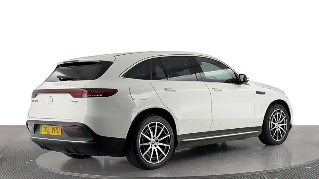 Mercedes-Benz EQC Eqc 400 80Kwh Amg Line Suv 4Mati GV21VPD White #4