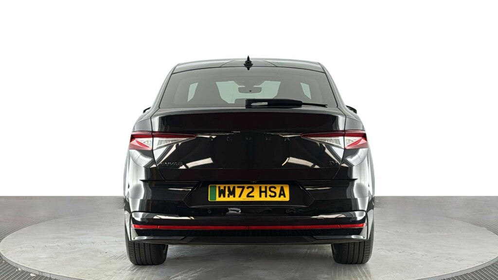 Skoda ENYAQ Iv 82Kwh Vrs Coupe 4Wd Dc135kw WM72HSA Black #5