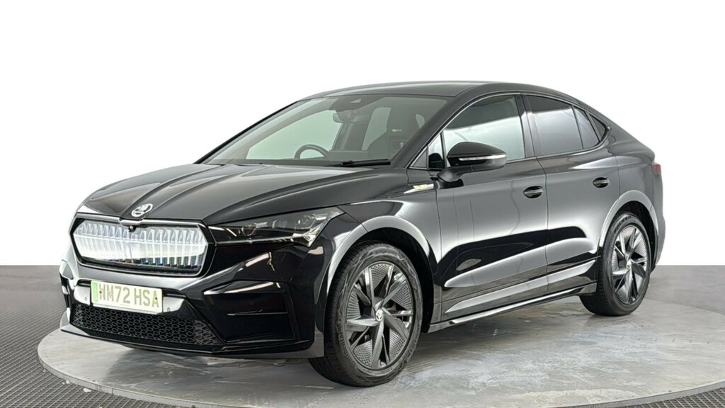 Skoda ENYAQ Iv 82Kwh Vrs Coupe 4Wd Dc135kw WM72HSA Black