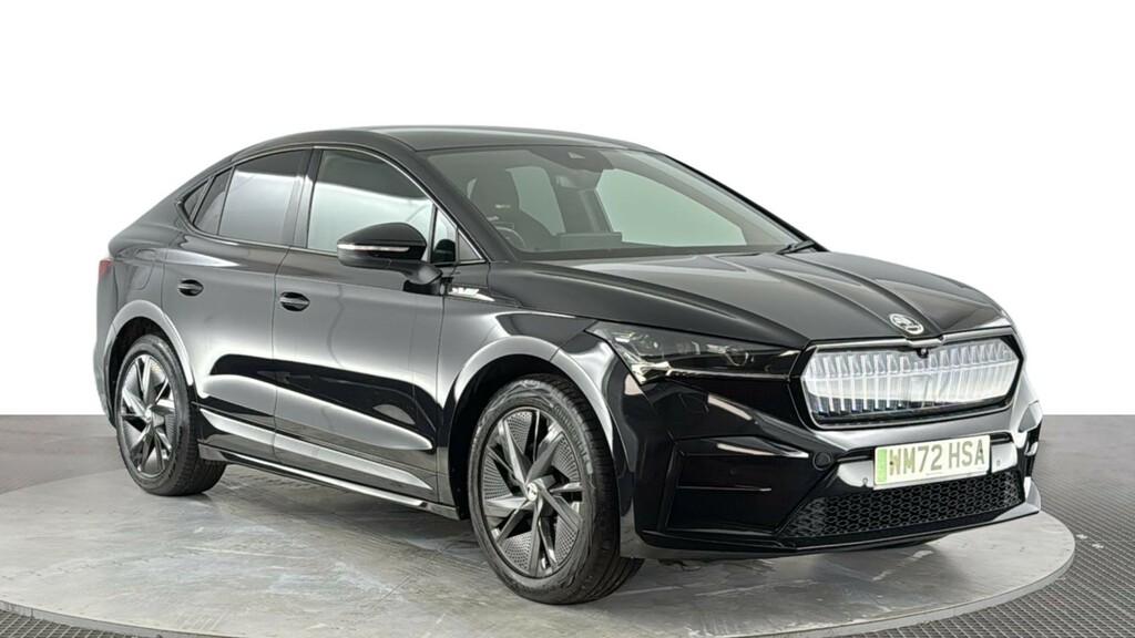 Skoda ENYAQ Iv 82Kwh Vrs Coupe 4Wd Dc135kw WM72HSA Black #2