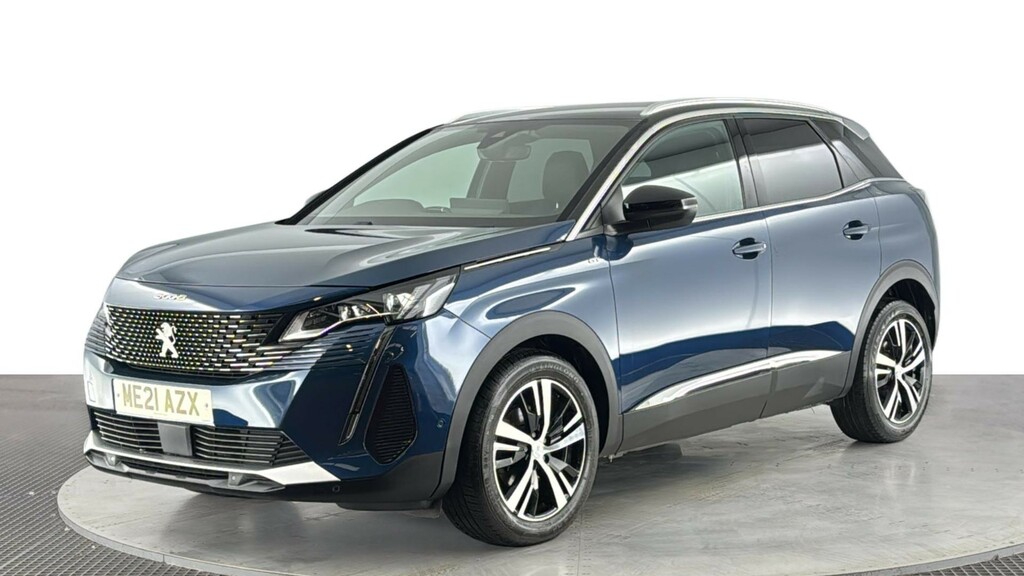 Peugeot 3008 1.2 Puretech Gt Suv Euro 6 Ss Blue