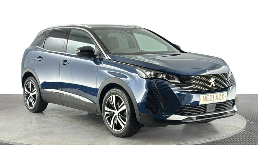 Peugeot 3008 1.2 Puretech Gt Suv Euro 6 Ss Blue #2