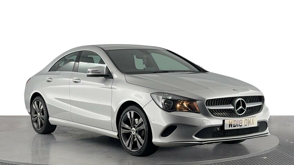 Mercedes-Benz CLA Class 1.6 Cla180 Sport Coupe 7G-dct Euro 6 S Silver #2
