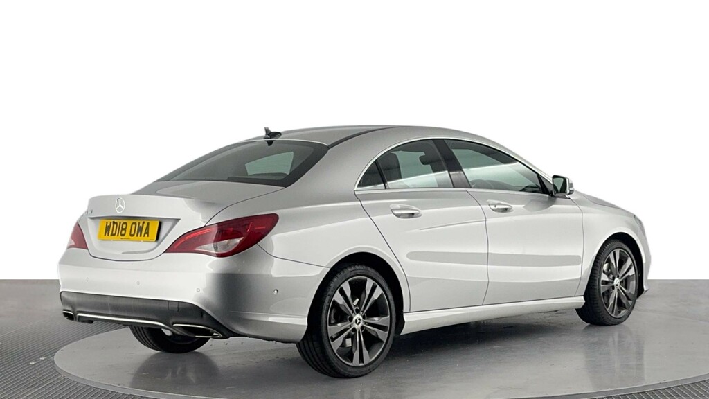 Mercedes-Benz CLA Class 1.6 Cla180 Sport Coupe 7G-dct Euro 6 S Silver #4