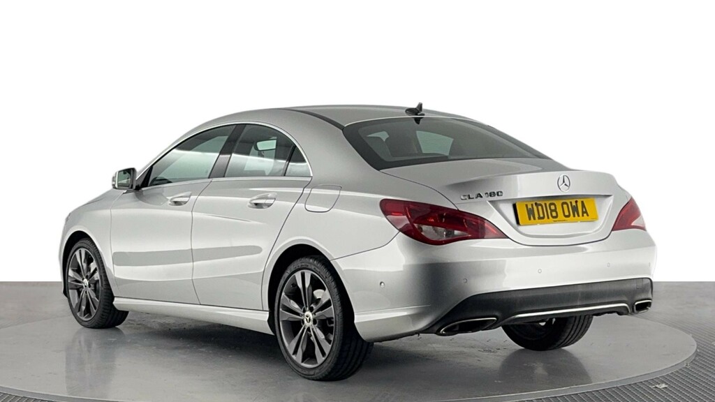 Mercedes-Benz CLA Class 1.6 Cla180 Sport Coupe 7G-dct Euro 6 S Silver #6