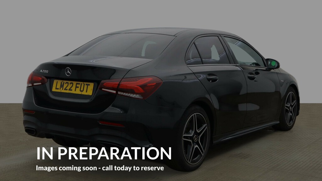 Mercedes-Benz A Class 1.3 A200 Amg Line Edition Executive Saloon P Black